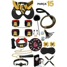 Luna Vanessa Esaret Deri Iç Çamaşırı Takımı -4042-AYS-TK-2XL