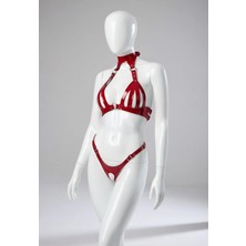 Luna Vanessa Body Deri Iç Çamaşırı Takımı -2189-AYS-TK-S-XS