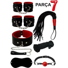 Luna Vanessa Sevgililer Günü Esaret Deri Iç Çamaşırı Takımı -4000-SVGI-TK-XL