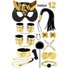 Luna Vanessa Çeyiz Için Esaret Deri Iç Çamaşırı Takımı -4029-CYZ-TK-L