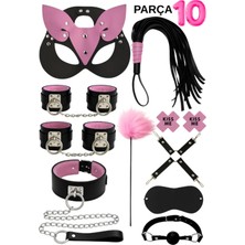 Luna Vanessa Çeyiz Için Esaret Deri Iç Çamaşırı Takımı -4018-CYZ-TK-L