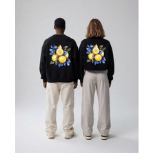 Azura Club Lime Baskılı Unisex Sweatshirt