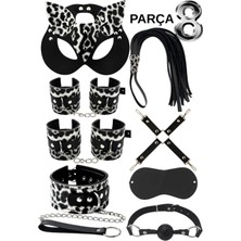 Luna Vanessa Esaret Deri Iç Çamaşırı Takımı -4002-AYS-TK-L