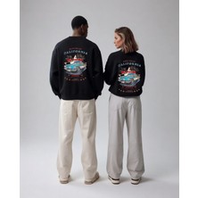 Azura Club California Baskılı Unisex Sweatshirt
