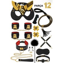 Luna Vanessa Esaret Deri Iç Çamaşırı Takımı -4027-AYS-TK-M