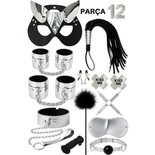 Luna Vanessa Esaret Deri Iç Çamaşırı Takımı -4030-AYS-TK-M