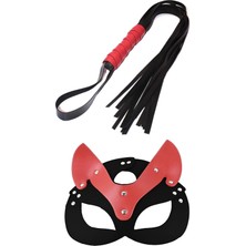 Luna Vanessa Sevgililer Günü Esaret Deri Iç Çamaşırı Takımı -6048-SVGI-TK-S