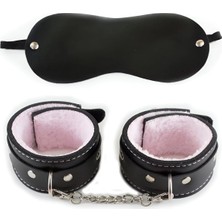 Luna Vanessa Sevgililer Günü Esaret Deri Iç Çamaşırı Takımı -6015-SVGI-TK-M