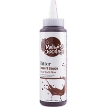 Melwiss Chocolate Bitter Dessert Sauce (Bitter Tatlı Sosu) 330 gr *6'lı