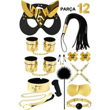 Luna Vanessa Sevgililer Günü Esaret Deri Iç Çamaşırı Takımı -4029-SVGI-TK-S