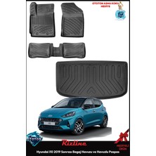 Rizline Hyundai I10 2019 Sonrası Bagaj Havuzu ve Havuzlu Paspas