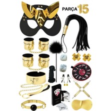 Luna Vanessa Sevgililer Günü Esaret Deri Iç Çamaşırı Takımı -4037-SVGI-TK-XL