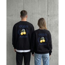 Azura Club Amalfi Baskılı Unisex Sweatshirt