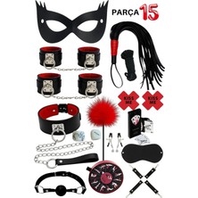 Luna Vanessa Esaret Deri Iç Çamaşırı Takımı -4041-AYS-TK-L