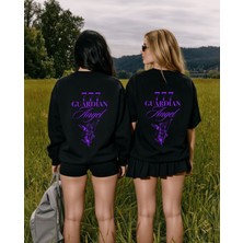 Azura Club 777 Angel Baskılı Unisex Sweatshirt