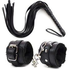 Luna Vanessa Yılbaşına Özel Esaret Deri Iç Çamaşırı Takımı -6032-YLBS-TK-XS