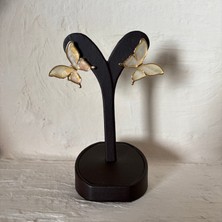 Marem Sedefli Kelebek Küpe