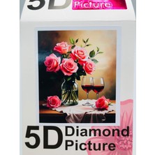 Duck Hoby 50X40 Boncuklu Taş Mozaik Elmas Goblen Pano Tablo Resim Boncuk Puzzle Dıamond Paıntıng Hı Stone