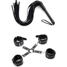 Luna Vanessa Esaret Deri Iç Çamaşırı Takımı -6025-AYS-TK-XL