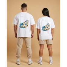 Azura Club Santorini Baskılı Unisex T-Shirt