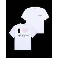 Azura Club I Love My Girlfriend Baskılı Unisex T-Shirt