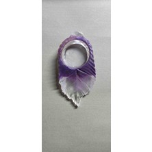 Miina Aksesuar Epoksi Reçine Çeşitli Renklerde Dekore Edilmiş Dekoratif Bir Mumluk