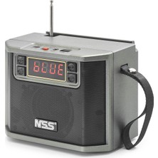 Hobilinka Bluetooth Fm Radyo Tws USB Tf Aux Solar Şarjli Taşinabilir Kamp Hoparlör NS533S