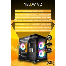 Yllw V2 Rx 9060 Ryzen 7 5700 16 GB Ddr4 512 GB SSD 750W Oem Paket