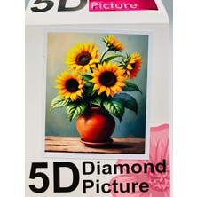 Duck Hoby 50X40 Boncuklu Taş Mozaik Elmas Goblen Pano Tablo Resim Boncuk Puzzle Dıamond Paıntıng Hı Stone