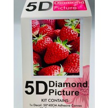 Duck Hoby 50X40 Boncuklu Taş Mozaik Elmas Goblen Pano Tablo Resim Boncuk Puzzle Dıamond Paıntıng Hı Stone