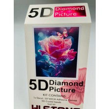 Duck Hoby 50X40 Boncuklu Taş Mozaik Elmas Goblen Pano Tablo Resim Boncuk Puzzle Dıamond Paıntıng Hı Stone