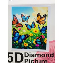 Duck Hoby 50X40 Boncuklu Taş Mozaik Elmas Goblen Pano Tablo Resim Boncuk Puzzle Dıamond Paıntıng Hı Stone