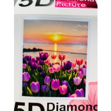 Duck Hoby 50X40 Boncuklu Taş Mozaik Elmas Goblen Pano Tablo Resim Boncuk Puzzle Dıamond Paıntıng Hı Stone