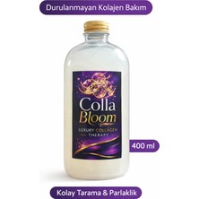 Collabloom Colla Bloom Durulanmayan Kolajen Saç Bakım Terapisi 400 ml – Kolay Tarama, Yumuşaklık ve Parlaklık