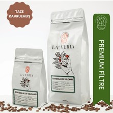 La'veria Guatemala Los Volcanes Filtre Kahve Çekirdeği 250 G –%100ARABICA, Orta Kavrum, Çikolata & Karamel