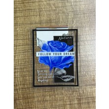 Gönülden Tasarım 10X8 cm Çiçekli Silikon Arma Dikiş Arma