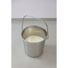 Kerbl Paslanmaz Çelik Kova 5.7 Litre