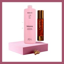 Kaaral Purify Volume Şampuan 1000 ml + Carpino Lüx Argan Yağı 100 ml 2 Li Set