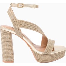 Kurt Geiger Carvela Gala Jewel Platform Kadın Topuklu Sandalet