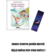Karma Kitaplar Okumayı Sevmeyen Çocuğun Hikayesii-  Düşler Haritası Kitap Ayracı Hediyeli !!