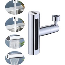 Noyiska Akıllı Musluk Başlığı 4 Kademeli Ayarlanabilir Mutfak Armatür Lüx Lavabo Musluk Başlığı Yeni Nesil