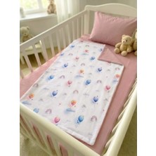 Terzi Ömer %100 Pamuk Balon Desenli Fermuarlı Bebek Nevresim