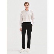 Karaca Siyah Desenli Casual Pantolon