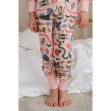 Oh la la Koala For Little Ones  Renkli Böcek Desenli Pijama Alt