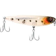 Fujin Walkie Dog 90MM 11GR Su Üstü Maket Balık RENK:244 Ice White