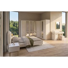 Doressa Hella Aynalı Köşe Yatak Odası Takımı