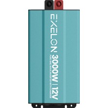 Exelon 3000W-12V Ups Tipi Tam Sinüs Inverter