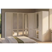 Doressa Hella Aynalı Köşe Gardırop