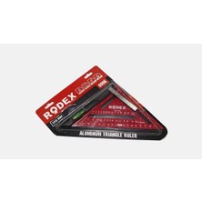 Rodex Alüminyum Üçgen Cetvel
