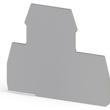 Klemsan 449019 Npp 2 / Pık 4n-Pık 2,5n Gri Nihayet Plakası Pık Için 25 Ad Pık Için 25 Adet